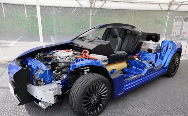 丰田Mirai二代发布，续航850km功率密度5.4 kW/L